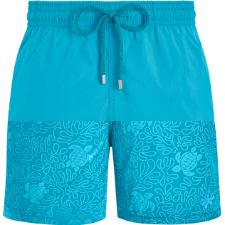 Pantaloncini mare uomo idroreattivi Splash Santorini dettagli vista 1