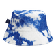 Gorro de pescador con estampado Tie & Dye para niños Azul marino vista trasera