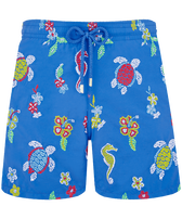 Pantaloncini mare uomo ricamati Mosaïque - Edizione limitata Earthenware vista frontale