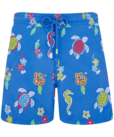 Mens Swim Shorts Embroidered Numbered Edition - Vilebrequin 1971