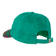 Cappellino uomo stampato Marché Provencal Emerald vista posteriore
