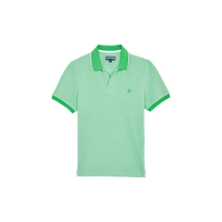 男士棉质变色 Polo 衫 Laser 正面图