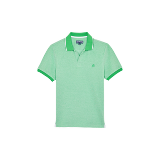 男士棉质变色 Polo 衫 Laser 正面图