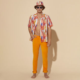 Pantalones de pana de 1500 líneas con cinco bolsillos para hombre Zanahoria detalles vista 1
