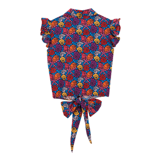 Camisa azul sales niña