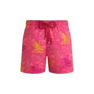 Embroidered Shorts in Buganvilla Embroidered Shorts in Buganvilla