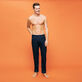 男士 Requins 3D 五袋牛仔裤 Dark denim w1 正面穿戴视图