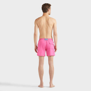 Men Swim shorts Water-reactive Rocket Medusa Bougainvillea back worn view
