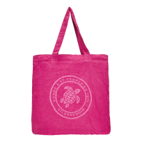 Canvas Marine Unisex Beach Bag Sold Crimson purple front view