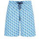 Bañador largo con estampado Micro Ronde des Tortues Rainbow para hombre Divine vista frontal