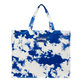 Bolso con estampado Tie & Dye para niños Azul marino vista frontal