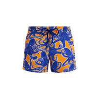 Men Stretch Short Swim Shorts Poulpes Mango front view