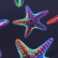 女士 Disco Stars 不对称比基尼连体泳装 Navy 