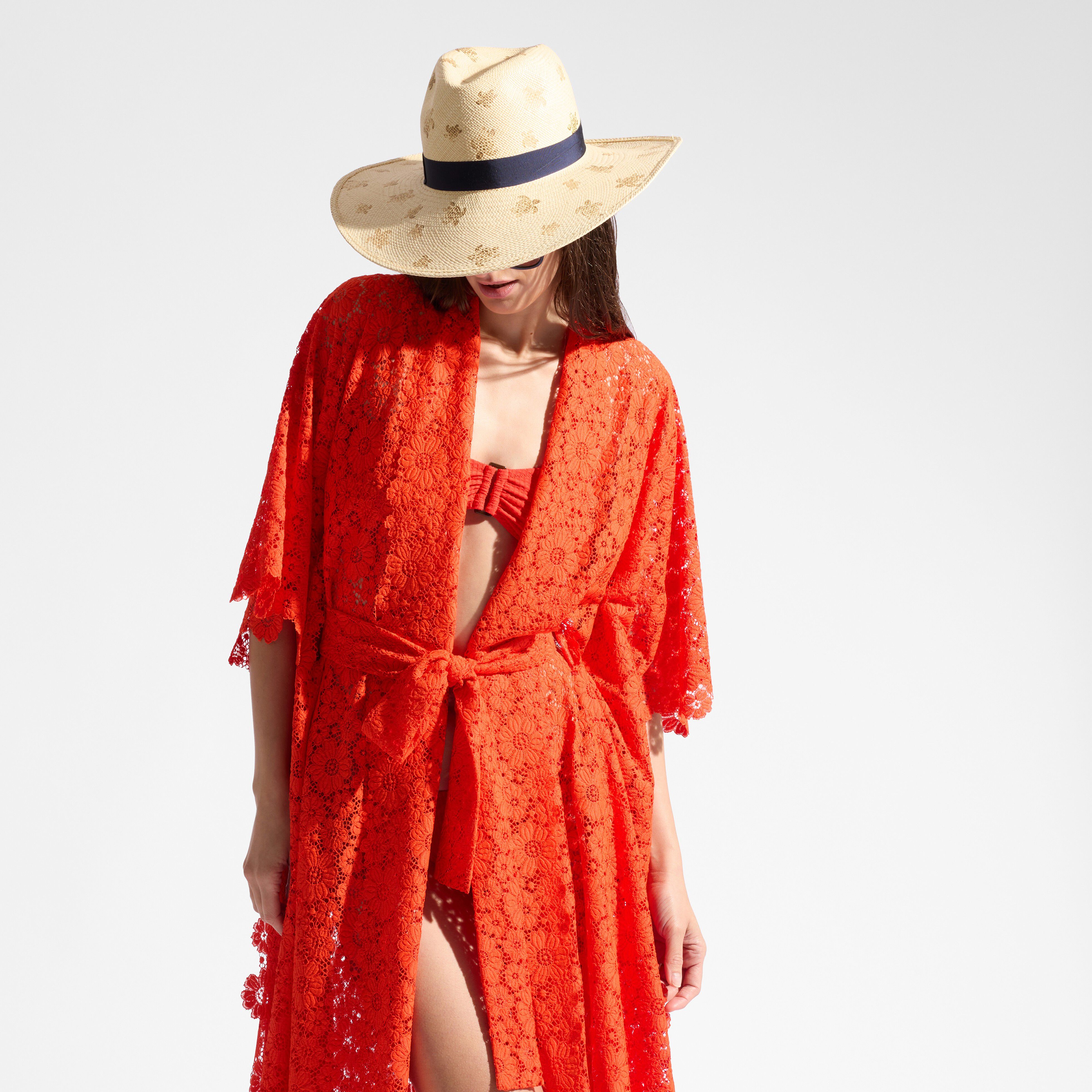 【お試し価格！】 Lace Flowers Kimono Guipure Women | Website Vilebrequin トップス