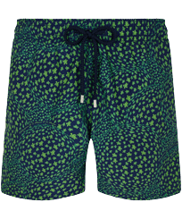 Men Swim Trunks Te Mana O Te Moana Navy front view
