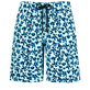 Bañador largo con estampado Turtles Leopard para hombre Thalassa vista frontal