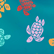 Inflatable Pool Ring Ronde des Tortues - VILEBREQUIN X SUNNYLIFE Ming blue 