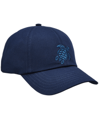 Cappellino bambino tinta unita Blu marine vista frontale