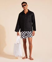 Men Blackand  White Look  vista frontal