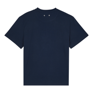 男士 Sud 有机纯棉冲浪 T 恤 Navy 后视图