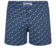 Maillot de bain homme Micro Tortues Rainbow Bleu marine vue de dos