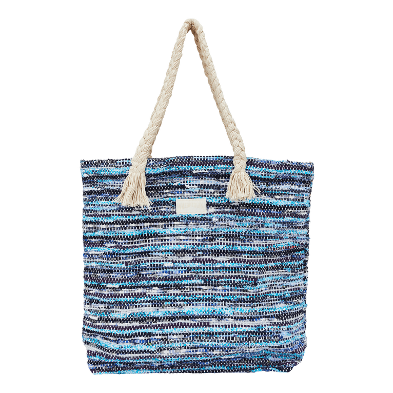 Large Beach Bag Eco-friendly - Beach Bag - Bamboo - Multi - Size OSFA - Vilebrequin