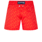 Maillot de bain garçon stretch Micro Ronde Des Tortues Piment vue de dos
