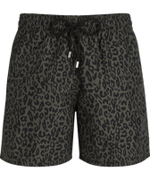 Men Swim Trunks Small Camo - Vilebrequin x Palm Angels Bronze front view