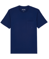 T-shirt en coton organique homme uni Encre vue de face