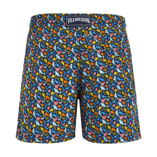 Bañador con estampado Mini Focus Multicolor para hombre Azul marino vista trasera