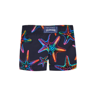 Baby Swim shorts Disco Stars Navy back view