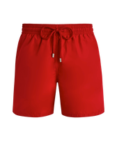 Men Ultra-Light and Packable Swim Shorts Solid Moulin rouge front view
