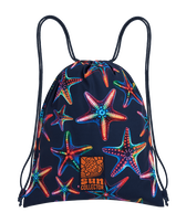 抽绳背包 Disco Stars Navy 正面图