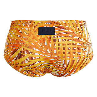 Men Swim Brief Palm Leaves Mango back view