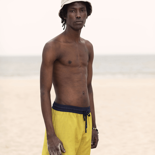 Yellow bathing hot sale suit mens