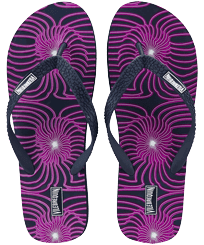 Men Flipflop Hypno Shell Navy front view