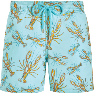 Men Swim Shorts Embroidered Lobsters - Limited Edition Thalassa 正面图