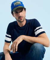 Gorra con estampado Sud para hombre Extranjero vista frontal desgastada
