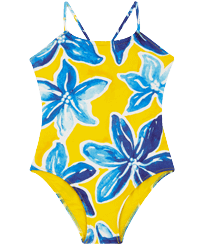 女童 Raiatea 连体泳衣 Sun 正面图