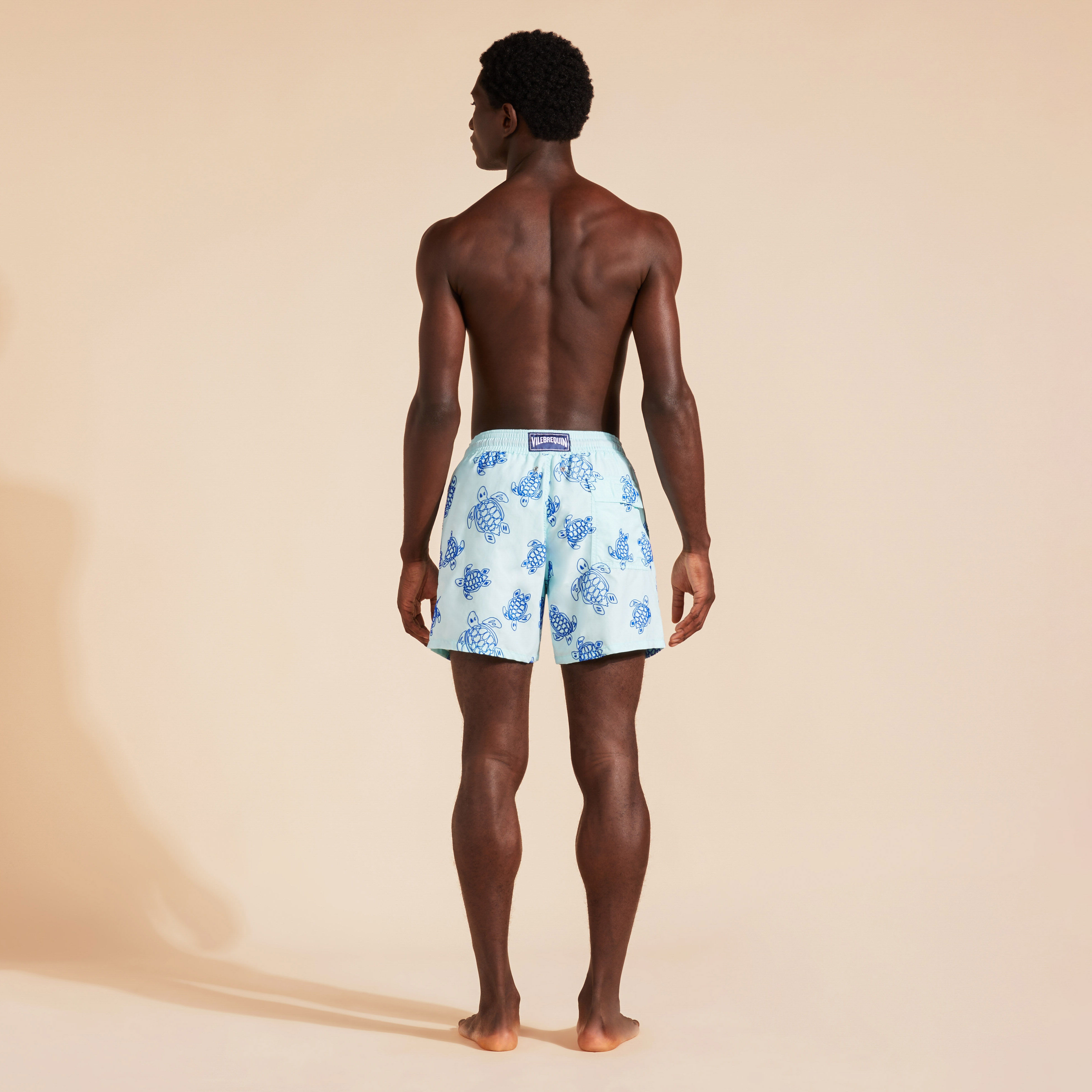 Maillot de bain homme Ronde des Tortues floqu e