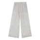 女士 Dentelles 纯棉巴厘纱长裤 White 后视图