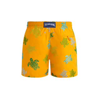 男士 Tortue Multicolore 刺绣游泳短裤 - 限量款 Mango 后视图