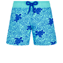 男童 Turtles Splash 泳裤 Lazulii blue 正面图