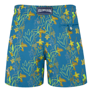 Men Swim Trunks Embroidered Camo Seaweed - Limited Edition Calanque back view