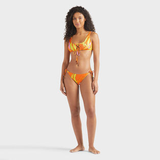 Madrague BH-Bikinioberteil für Damen Apricot Vorderseite getragene Ansicht