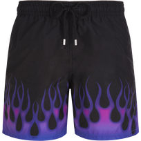 Costume da bagno uomo Hot Rod 360° - Vilebrequin x Sylvie Fleury Nero vista frontale