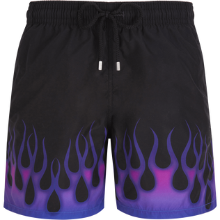 Costume da bagno uomo Hot Rod 360° - Vilebrequin x Sylvie Fleury Nero vista frontale