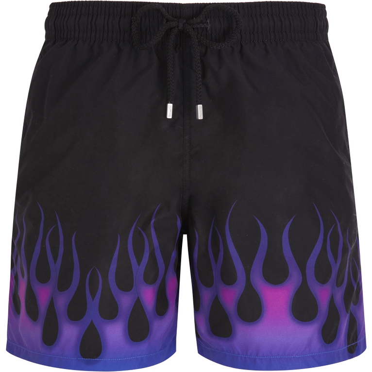 Men Swimwear Hot Rod 360° - Vilebrequin X Sylvie Fleury - Swimming Trunk - Moopea - Black - Size XXXL - Vilebrequin