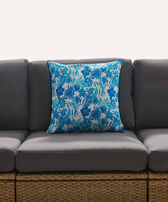 Pillowcase White Tahiti Flowers White front worn view