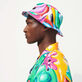 Gorro de pescador con estampado Faces In Places para hombre - Vilebrequin x Kenny Scharf Multicolores vista trasera desgastada